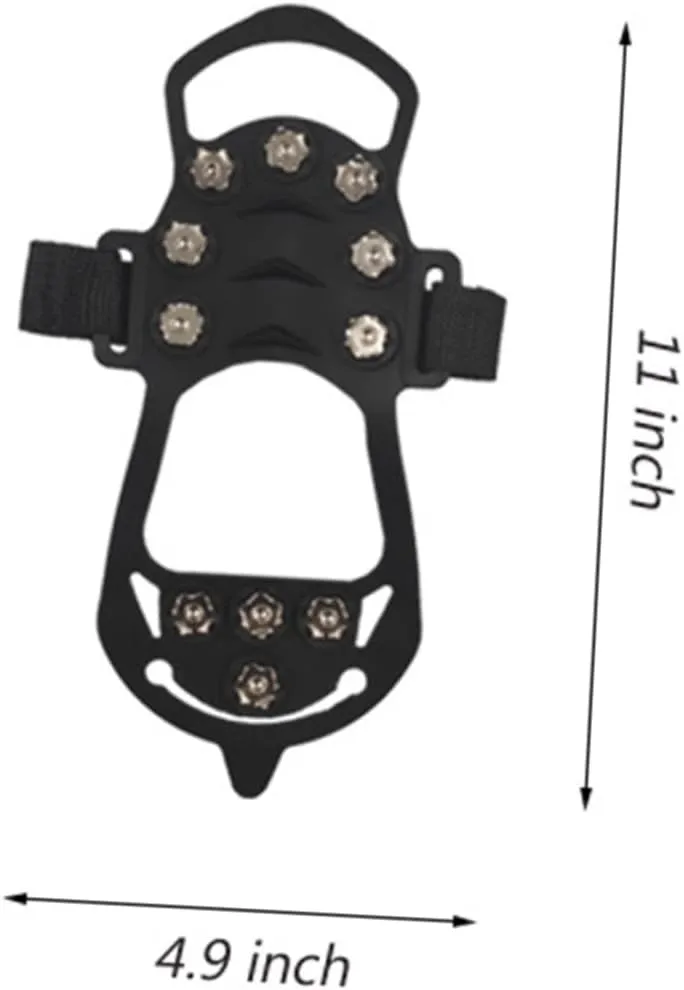 1 Pair Mountaineering Covers Climbing Ice Spikes Climbing Ice Grippers for Men Hiking