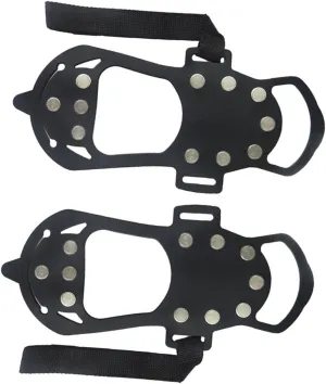 1 Pair Mountaineering Covers Climbing Ice Spikes Climbing Ice Grippers for Men Hiking
