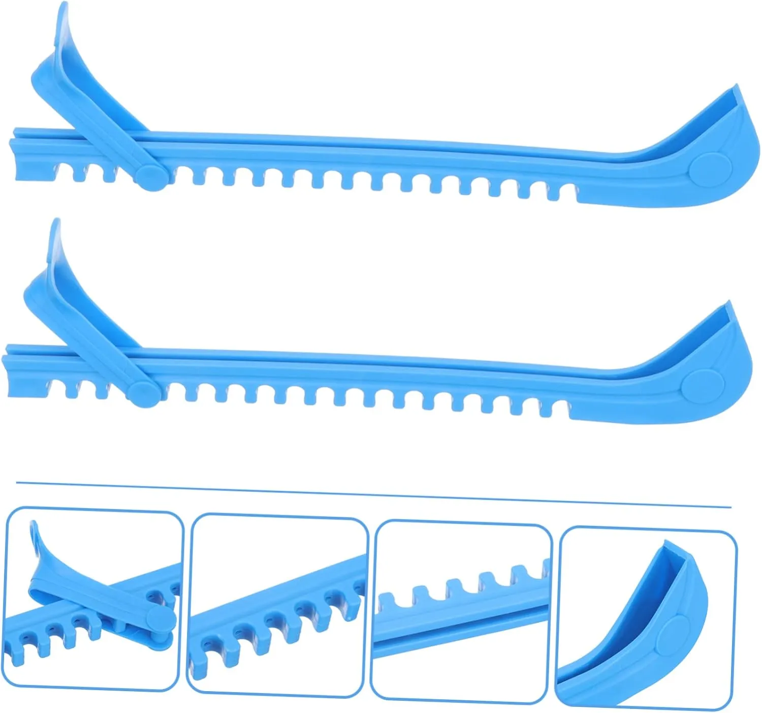 1 Pair Skate Protector Ice Hockey Ice Covers Blade Protector Skates Shoes Blade Cover Blade Covers Kids