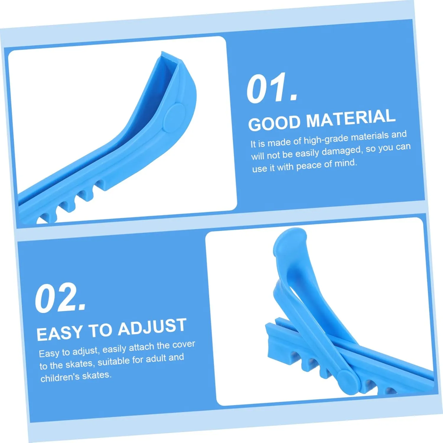 1 Pair Skate Protector Ice Hockey Ice Covers Blade Protector Skates Shoes Blade Cover Blade Covers Kids