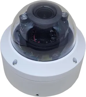 101AV 5MP 4in1 HD Dome Camera, 2.8-12mm Varifocal Lens, 5MP TVI/AHD, 4MP CVI, CVBS (960H), Indoor Outdoor, 4 pcs Smart IR 100ft IR Range, Dual Voltage DC12V AC24V Office Home