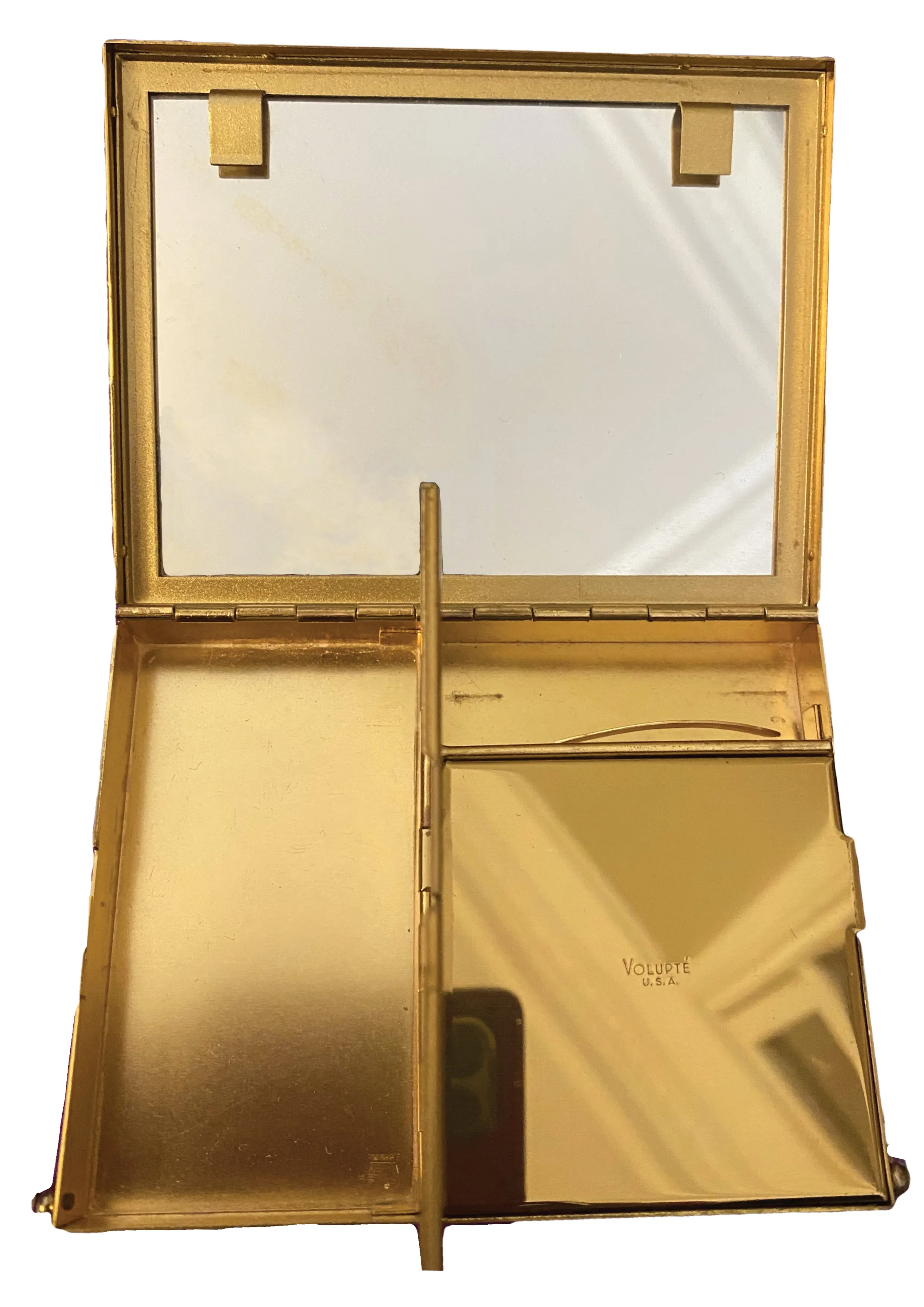 1950s Volupte Minaudiere Compact Evening Case -  New!