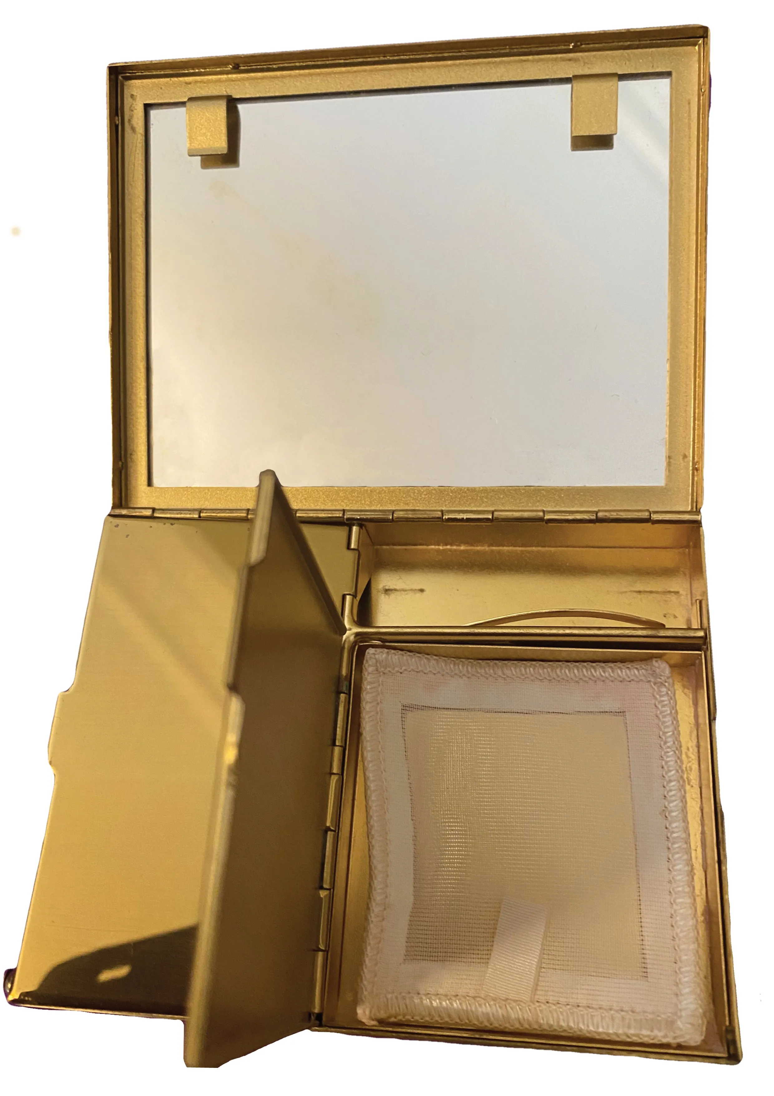 1950s Volupte Minaudiere Compact Evening Case -  New!