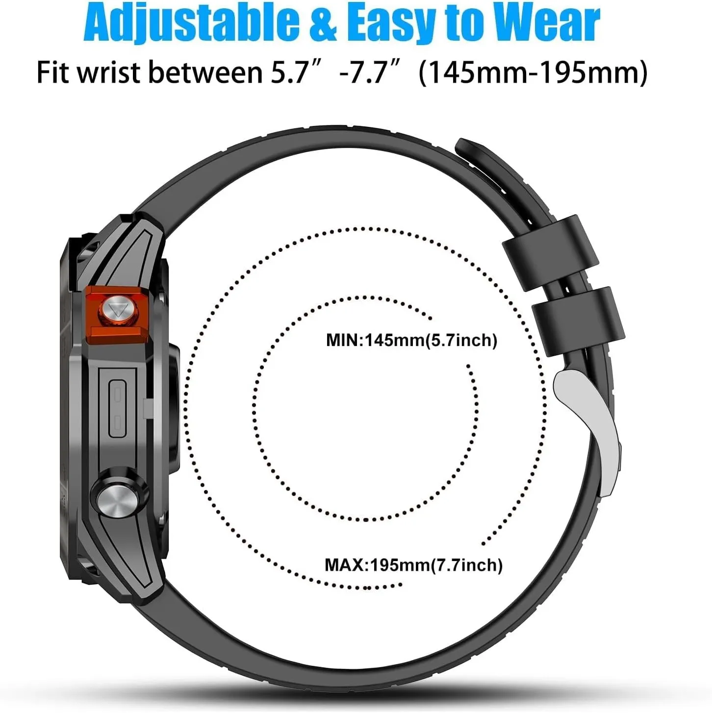 20mm Compatible with Garmin Fenix 7S 7S Pro 6S 6S Pro 5S 5S Plus Watch Band,Soft Silicone Straps for Approach S70 42mm/Instinct 2S/Descent Mk2s Smartwatch