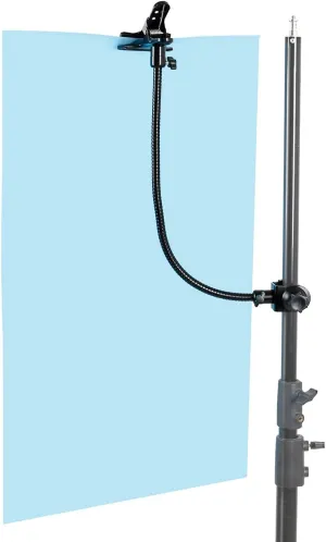20" Ajustable Jaws Flex Clamp Mount Clip Gooseneck Extension for Gopro Cameras Studio Stand Lighting Accessories
