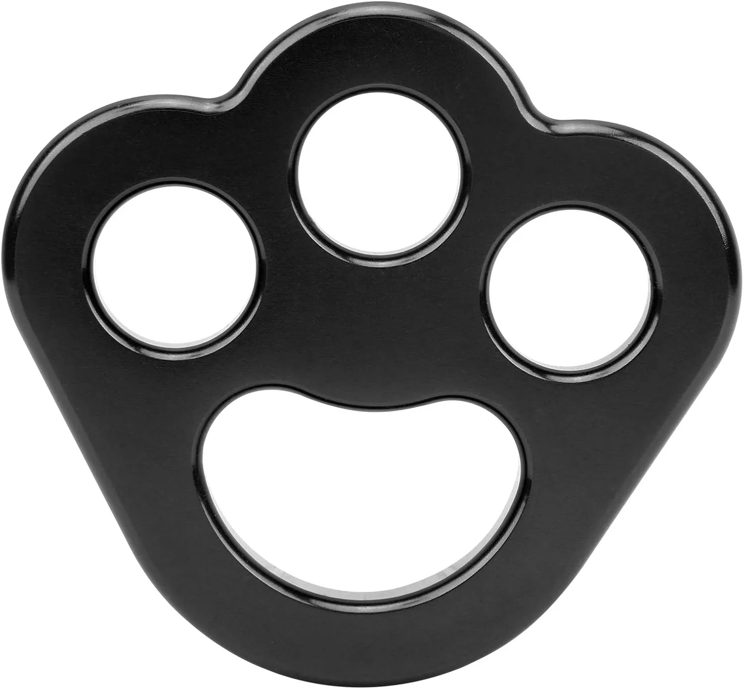 3 Holes Rigging Plate, Aluminum Alloy Climbing Anchor Divider Plate Climbing Rigging Plate for 35kN Mountaineering