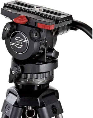 307 FSB 4 Fluid Head for Camcorders and Video-Enabled DSLR, Supports 8 lbs