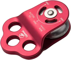 30KN Triple Attachment Pulley for 13mm Rope - Heavy Duty Hitch Climbing Arborist Rigging Aerial Tools