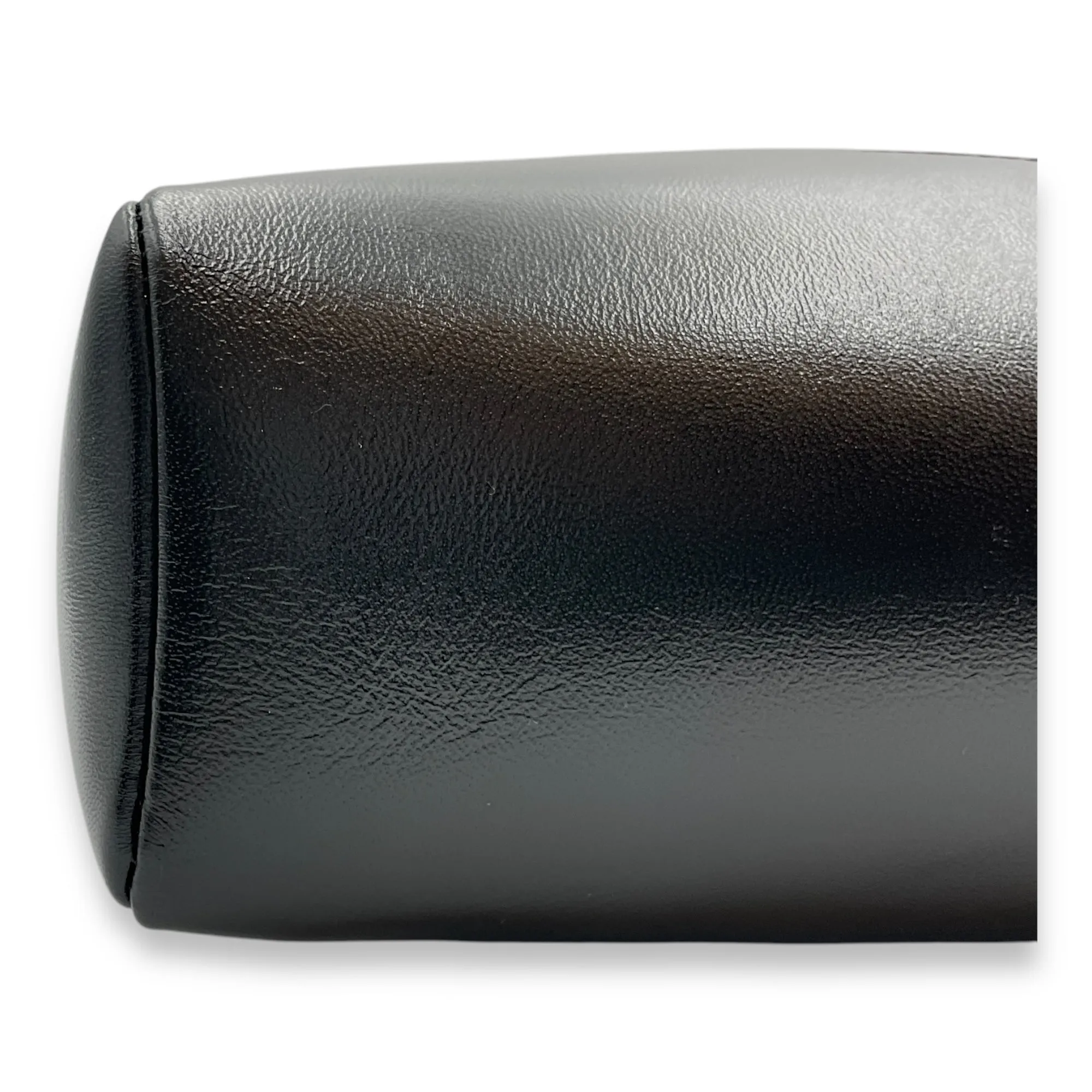 31 Shopping Tote 36x25x7cm Black Shoulder Bag in Shiny lambskin, Gold hardware
