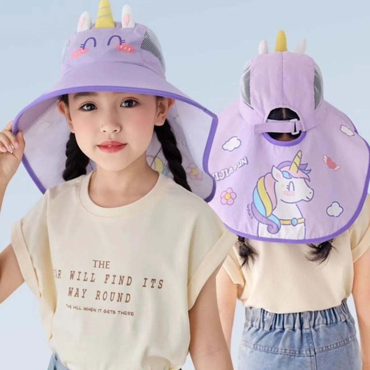3D Sun Protection Hat With Whistle