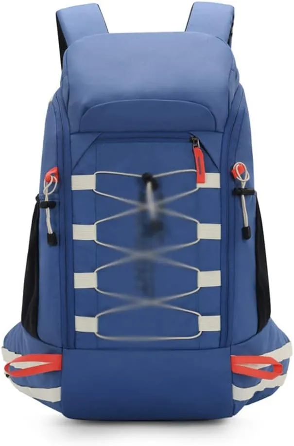 40L Hiking Backpack Travel Backpack Multi Pocket Sports Bag Large Capacity(Gray)
