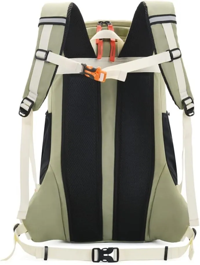 40L Hiking Backpack Travel Backpack Multi Pocket Sports Bag Large Capacity(Gray)
