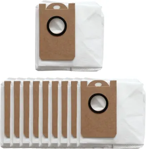 4/10 Pack Replacement Parts Dust Bags For Ultenic For T10 Pro For TS1 For TS robot vacuum cleaner,Large Vacuum Dust Collector Bags