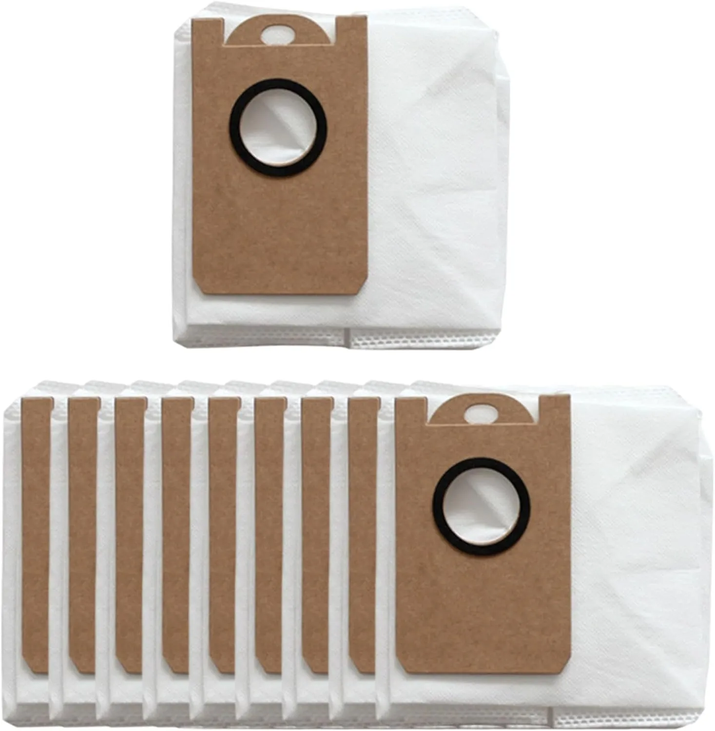 4/10 Pack Replacement Parts Dust Bags For Ultenic For T10 Pro For TS1 For TS robot vacuum cleaner,Large Vacuum Dust Collector Bags