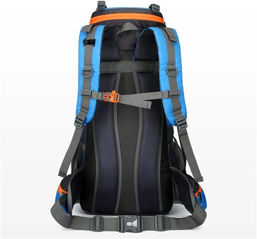 70L Mountaineering Backpack Large Capacity Outdoor Multi-pocket Travel Mountaineering Bag(A)