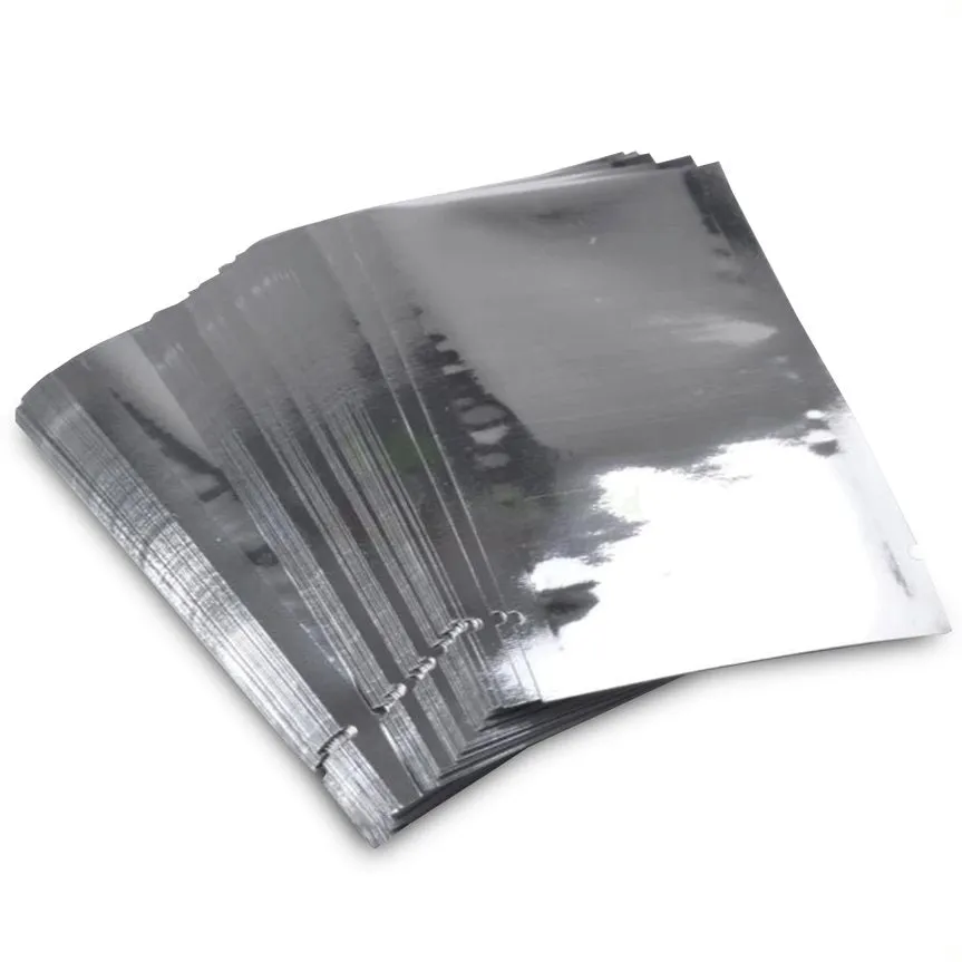 70mm x 100mm Aluminium Foil Mylar Bags