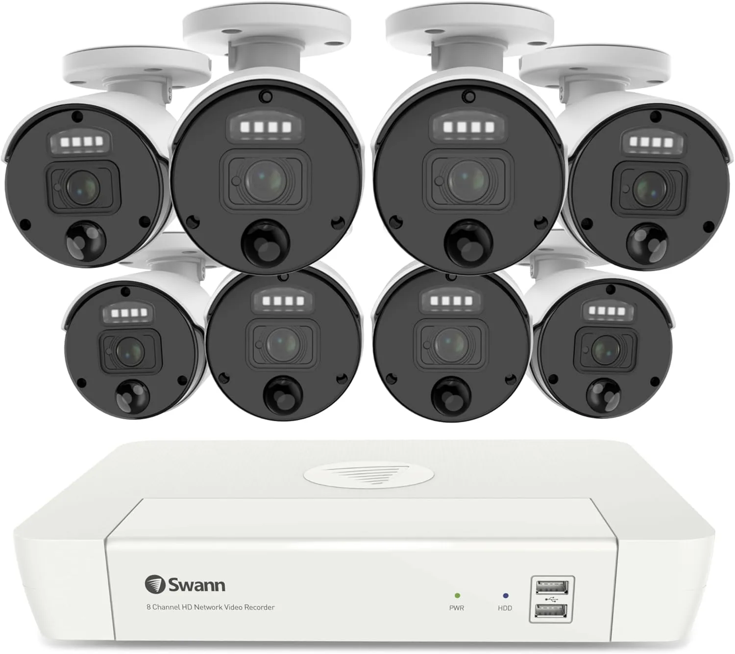 8 Camera 8 Channel 4K Master-Series NVR Security System