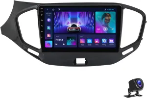 9 Inch Android 13 Car Stereo compatible with LADA Vesta 2015~2020 Touch Screen Car Radio Bluetooth Wireless Car-play Android Auto Multimedia Navigation with RDS DSP FM Radio,M150CP 4core 2G 32G