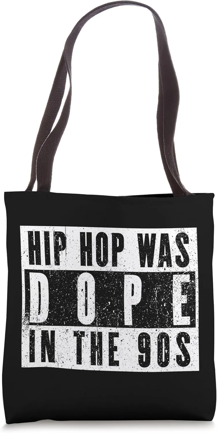 90s Hip Hop Era | Classic Old School Rap Tote Bag