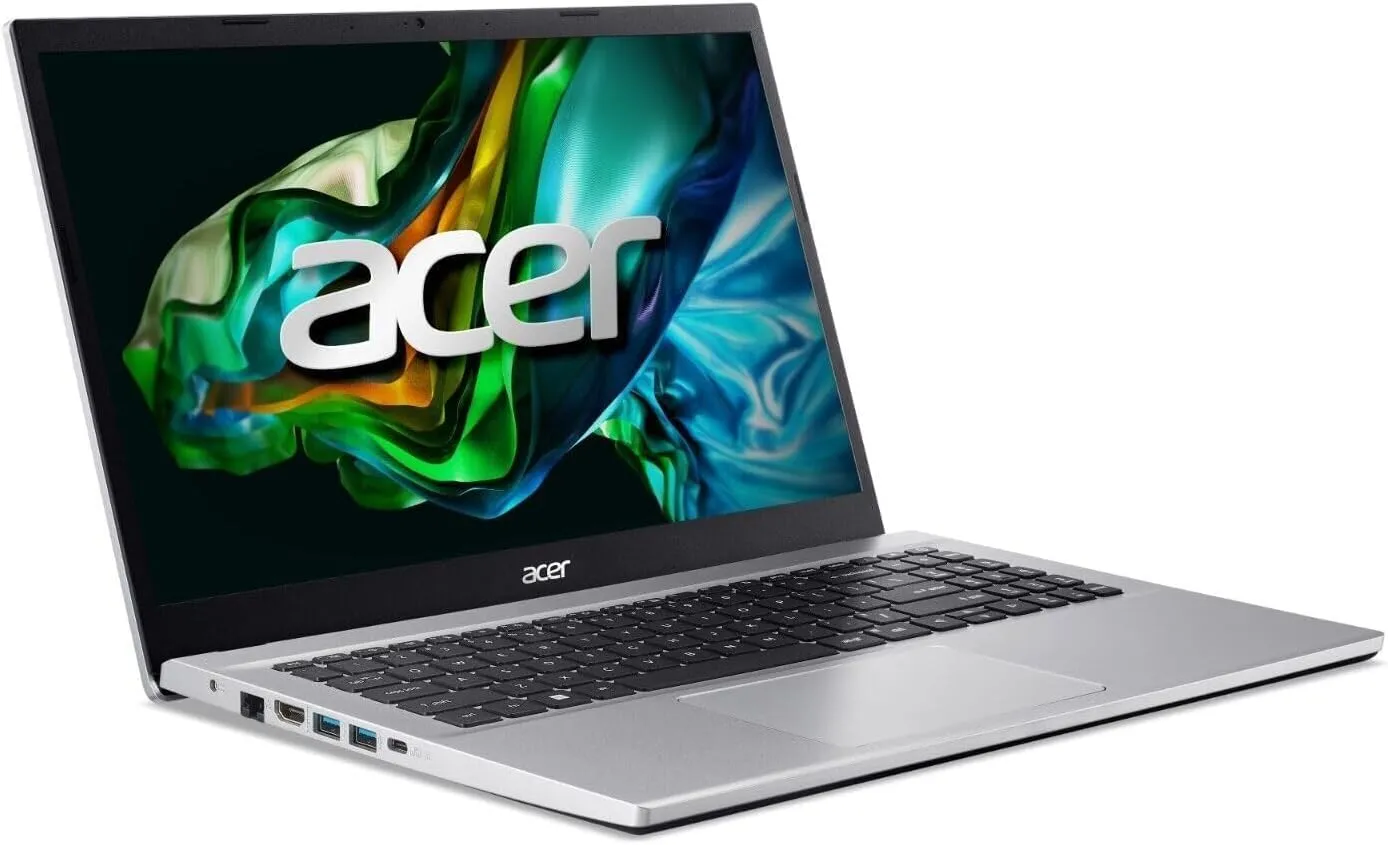 acer Aspire 3 Laptop | 15.6"" Full HD Display | AMD Ryzen 7 5700U Processor | AMD Radeon Graphics | 16GB RAM | 512GB SSD | Wi-Fi 6 | Windows 11 Home | DealExpress Accessories (Renewed), Silver