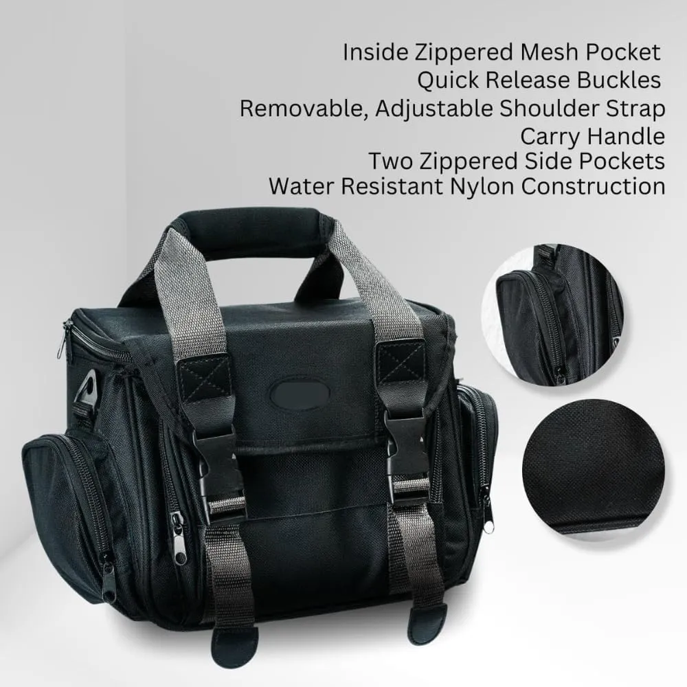 Acuvar Extra Large Camera Bag Fully Padded Camcorder Bag, Equipment Bag, Camera Case for Sony, Nikon, Canon, Olympus, Samsung, Digital Camera Bag, Gadget Bag, Camera Accessory Case for Photographers