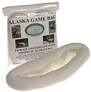 Alaska Game Moose, Elk, Caribou Single Rolled Quarter Bags, 60-Inch