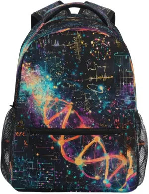 ALAZA Chemical Elements Funny Stylish Backpack Daypack School Bag Travel Shoulder Bag for Students Boys Girls