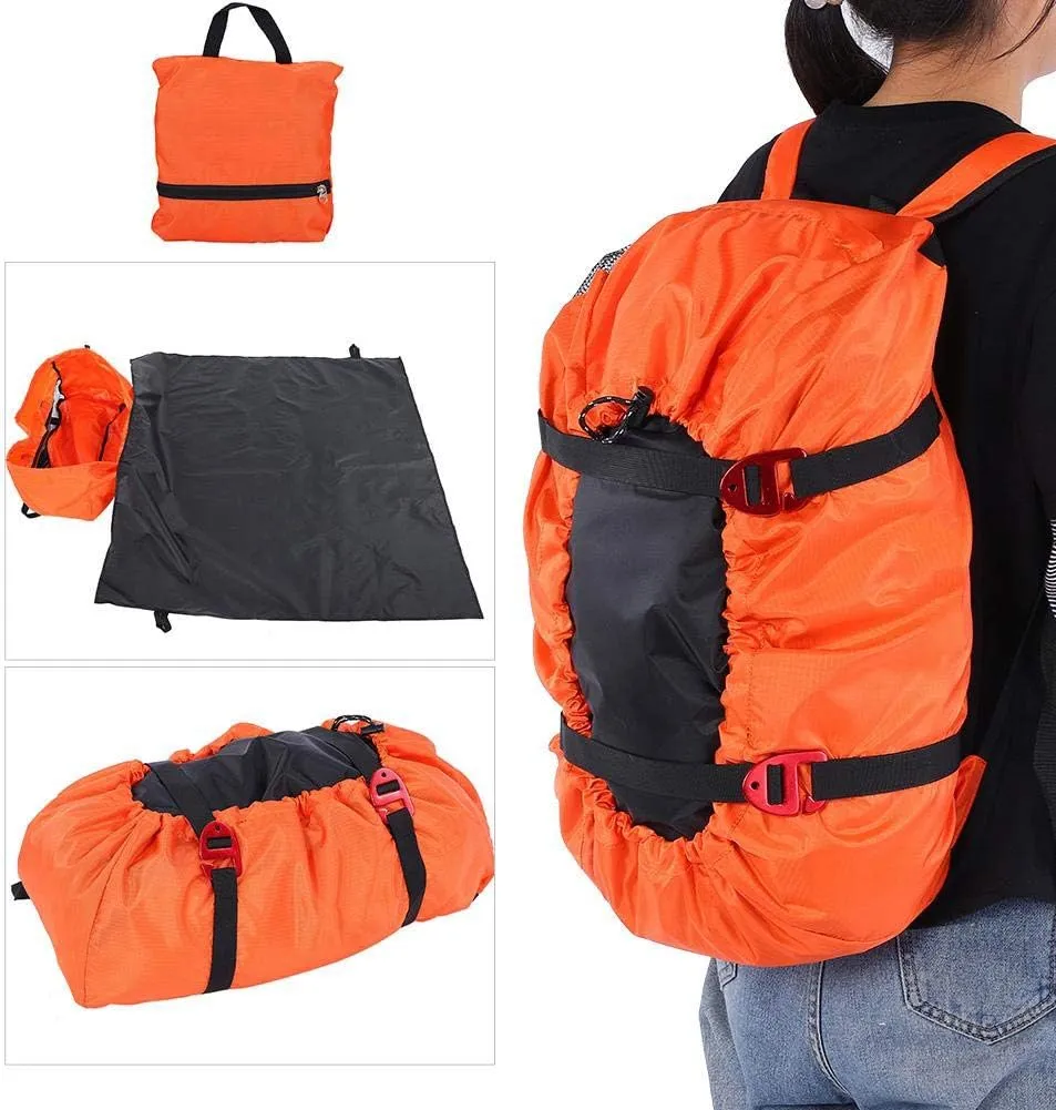 Alomejor Rock Climbing Bag Foldable Water proof Rock Climbing Bag Mountaineering Shoulder Backpack for Outdoor Camping Hiking