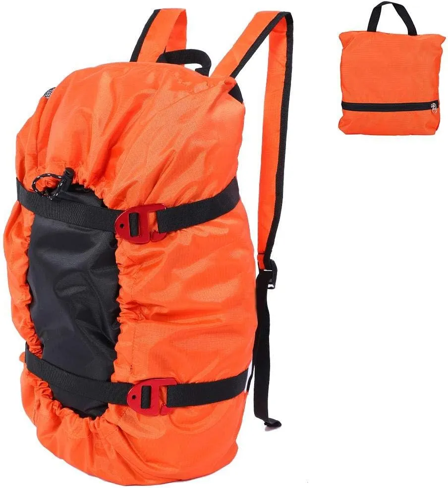 Alomejor Rock Climbing Bag Foldable Water proof Rock Climbing Bag Mountaineering Shoulder Backpack for Outdoor Camping Hiking