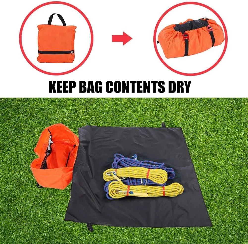 Alomejor Rock Climbing Bag Foldable Water proof Rock Climbing Bag Mountaineering Shoulder Backpack for Outdoor Camping Hiking