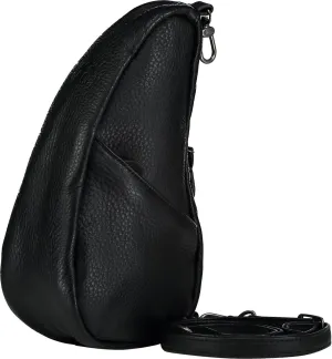 AmeriBag 10" Leather Crossbody Sling Baglett
