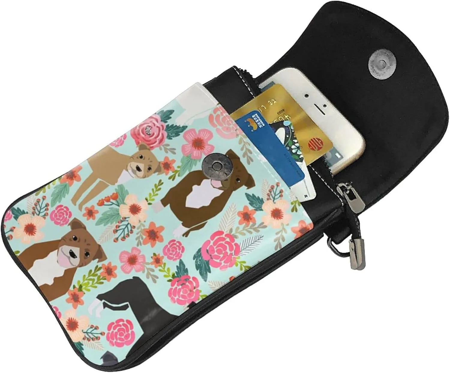 AMRANDOM Cell Phone Purse Small Crossbody Shoulder Holsters Bags for Mens & Womens