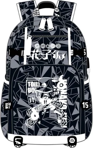 Anime Toilet Bound Hanako kun Backpack Daypack Student Bag School Bag Bookbag Shoulder Bag