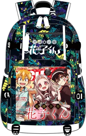 Anime Toilet Bound Hanako kun Backpack Daypack Student Bag School Bag Bookbag Shoulder Bag
