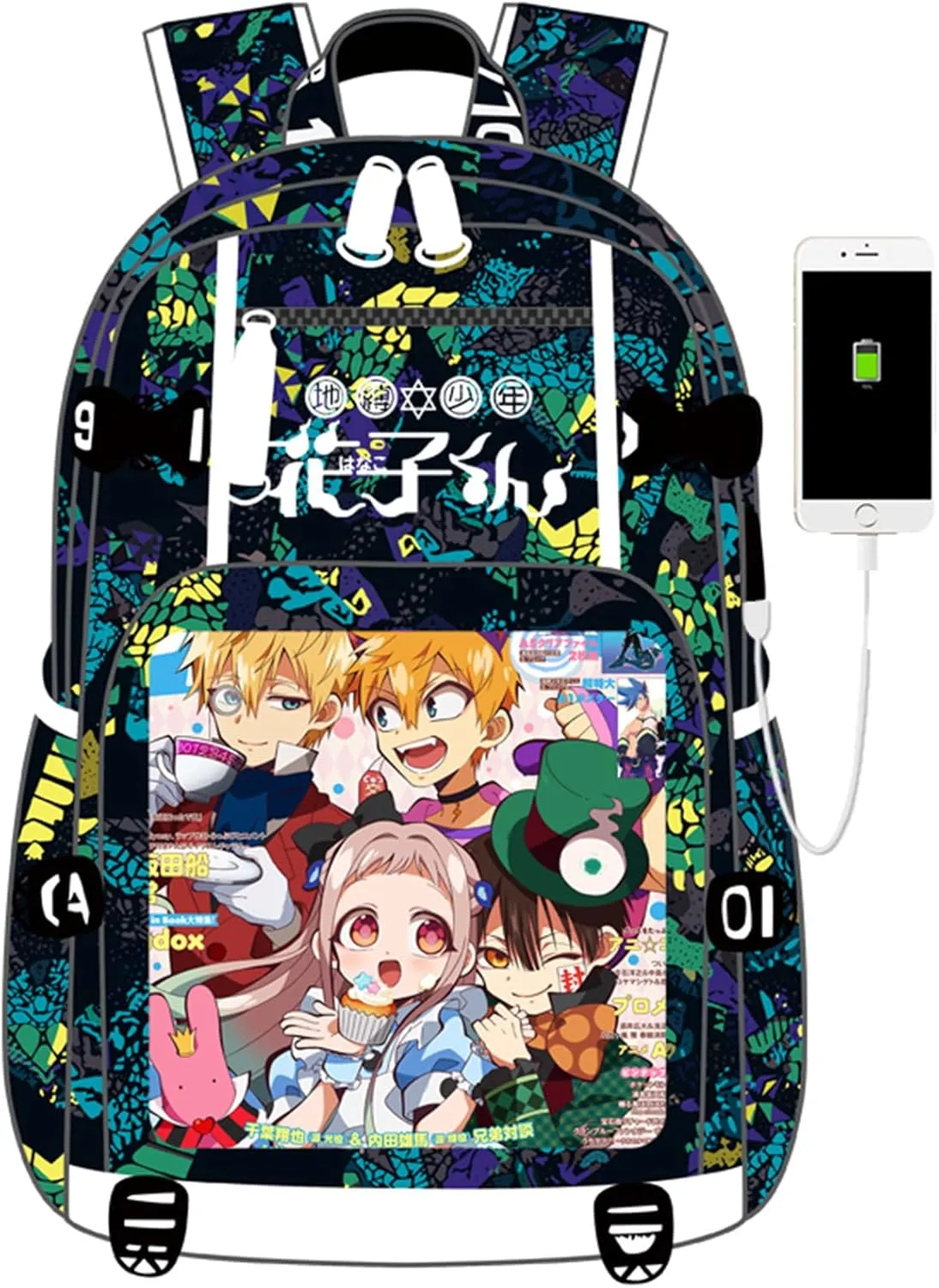 Anime Toilet Bound Hanako kun Backpack Daypack Student Bag School Bag Bookbag Shoulder Bag
