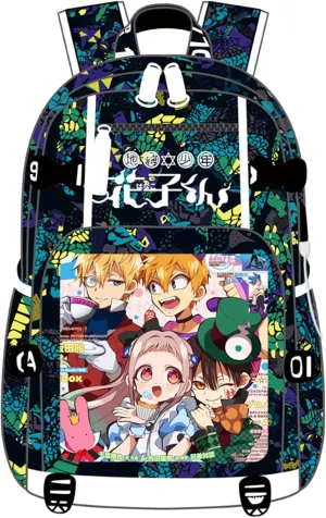 Anime Toilet Bound Hanako kun Backpack Daypack Student Bag School Bag Bookbag Shoulder Bag