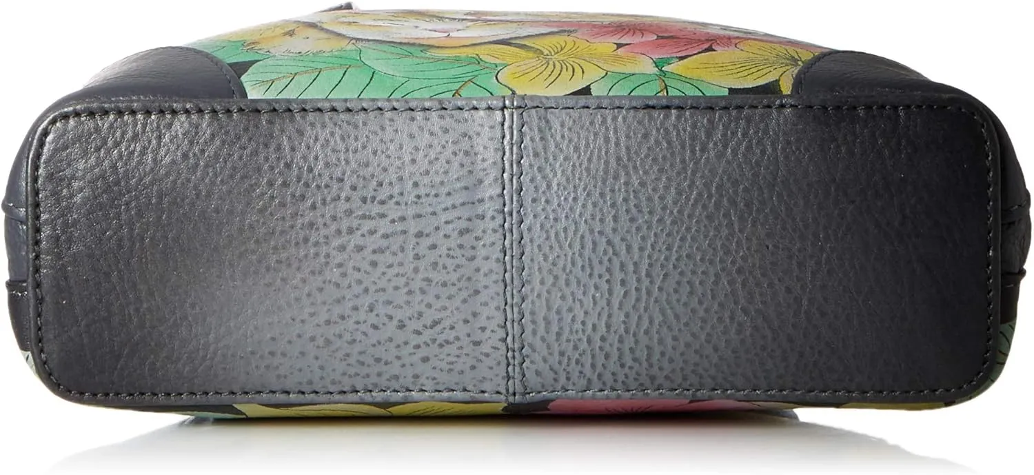 Anna by Anuschka Leather Small Multi Compartment Zip-Around Organizer