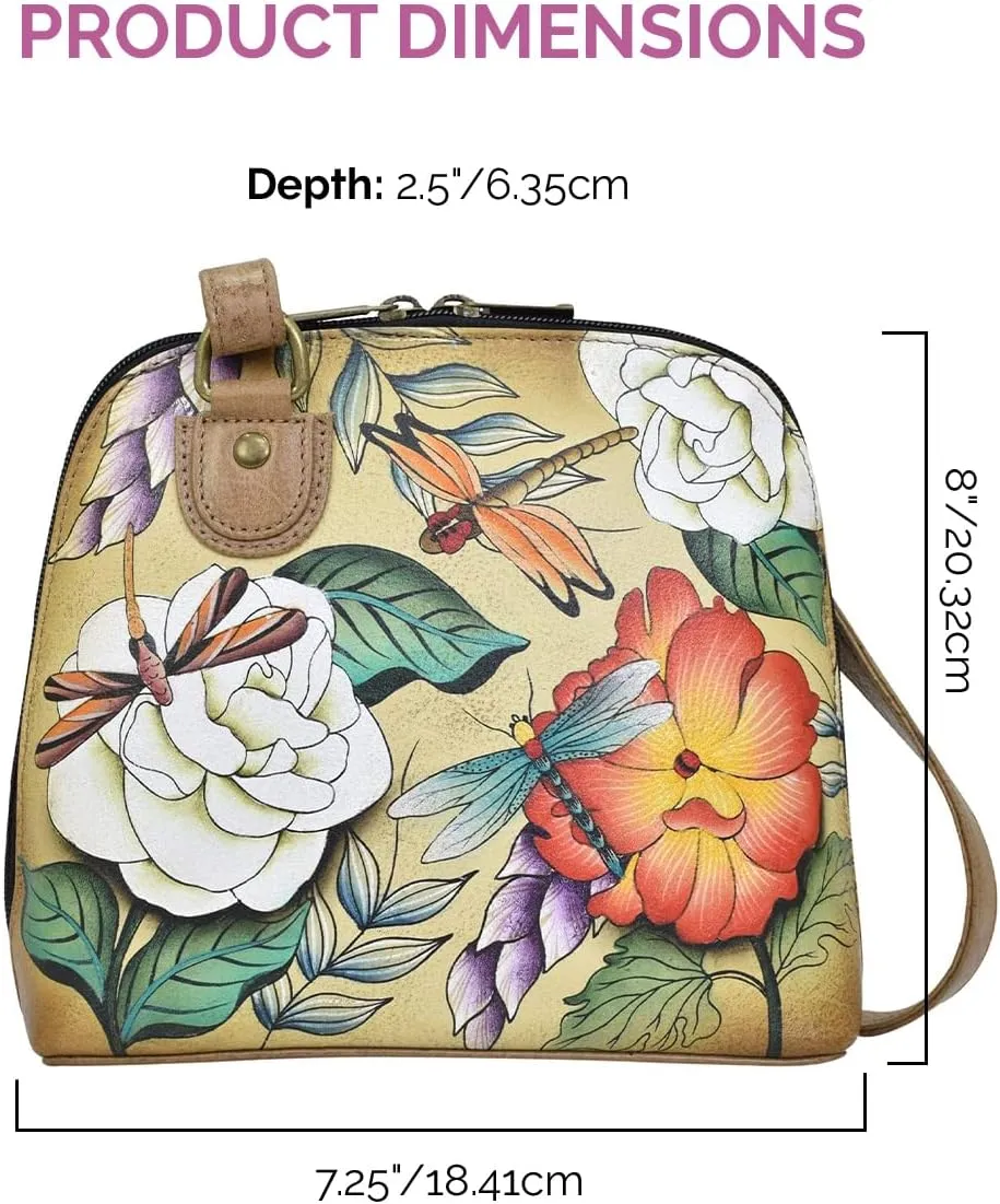 Anna by Anuschka Small Multi Compartment Zip-Around Organizer