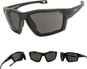 Anti-Fog Motorcycle Riding Glasses, Safety Eyewear, Wrap Around, Foam Padding, Dustproof Windproof, For Men Women