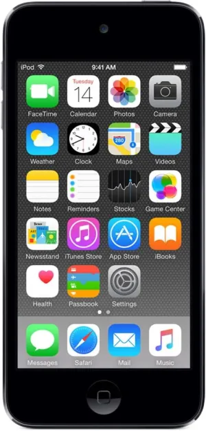 Apple iPod Touch 16GB Space Gray (6th Generation) MKH62LL/A (Renewed)