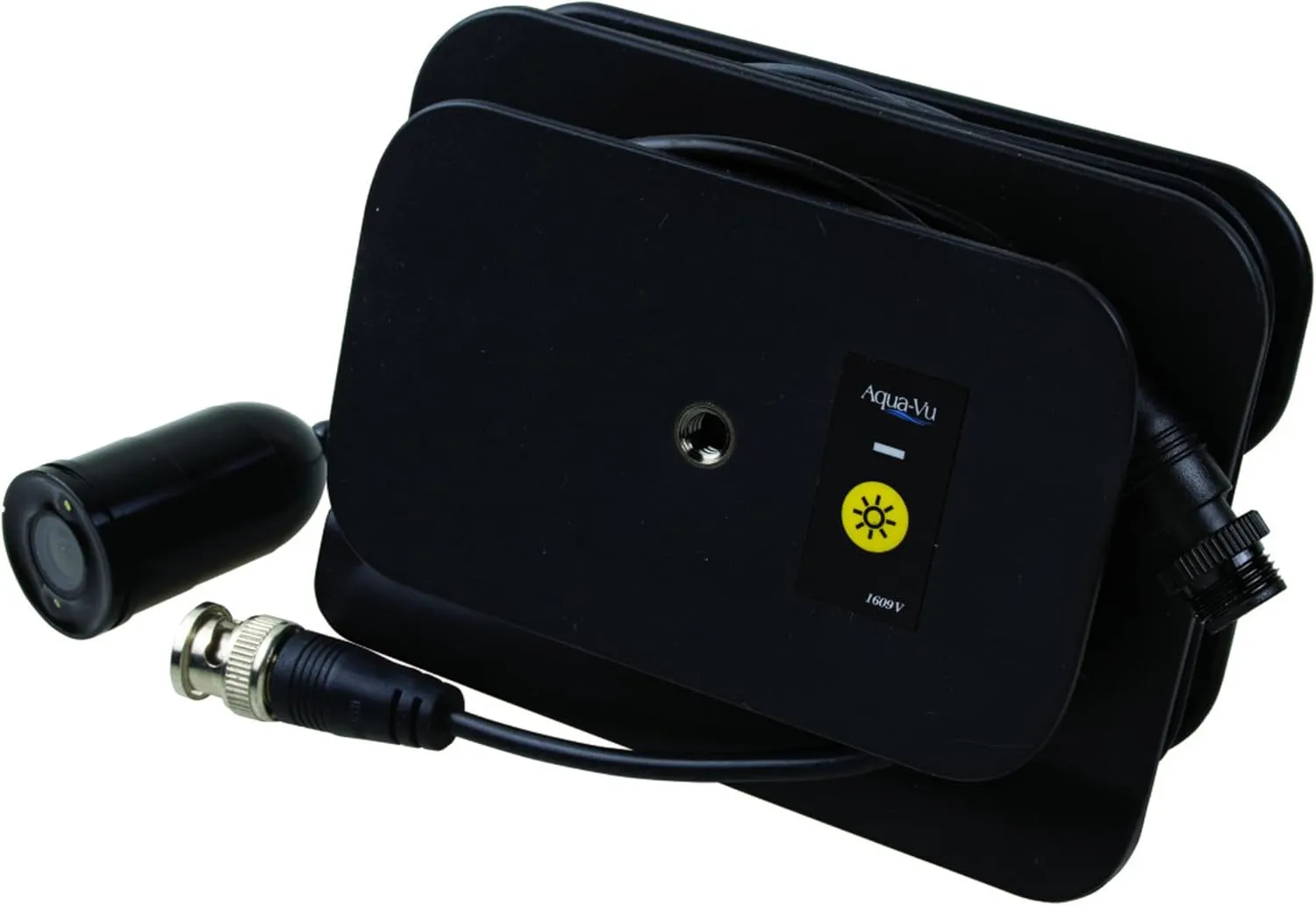Aqua-Vu Multi-Vu Revolution Underwater Camera System, Real-Time Video on Sonar, RCA/BNC Compatible with Forward-Facing Sonar, 12V Power, Revolution Spool for Ice, Lake, Sea, Boat, Kayak Fishing
