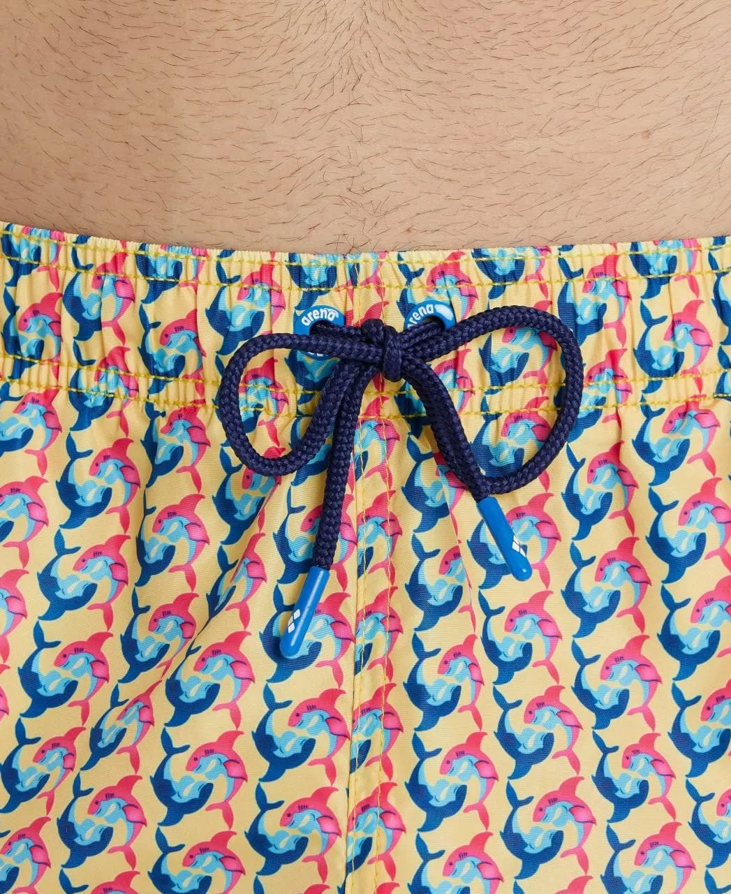 ARENA Men's Icons Solid Beach Short Boxers Swimming Bermuda with Mesh Inner Brief, Side Pockets, Pool Beach Vacation Swimsuit