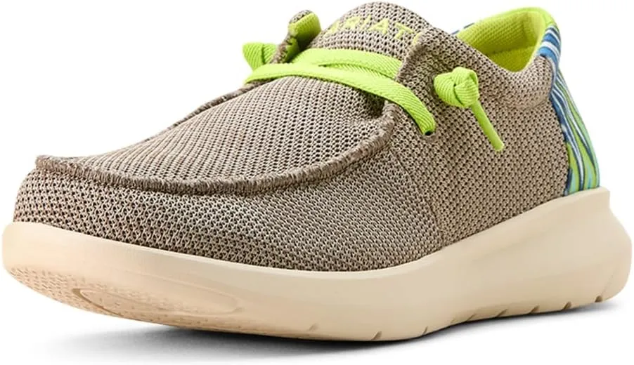 ARIAT Men's Hilo, Slate Grey Mesh/Lime Green, 15 Wide