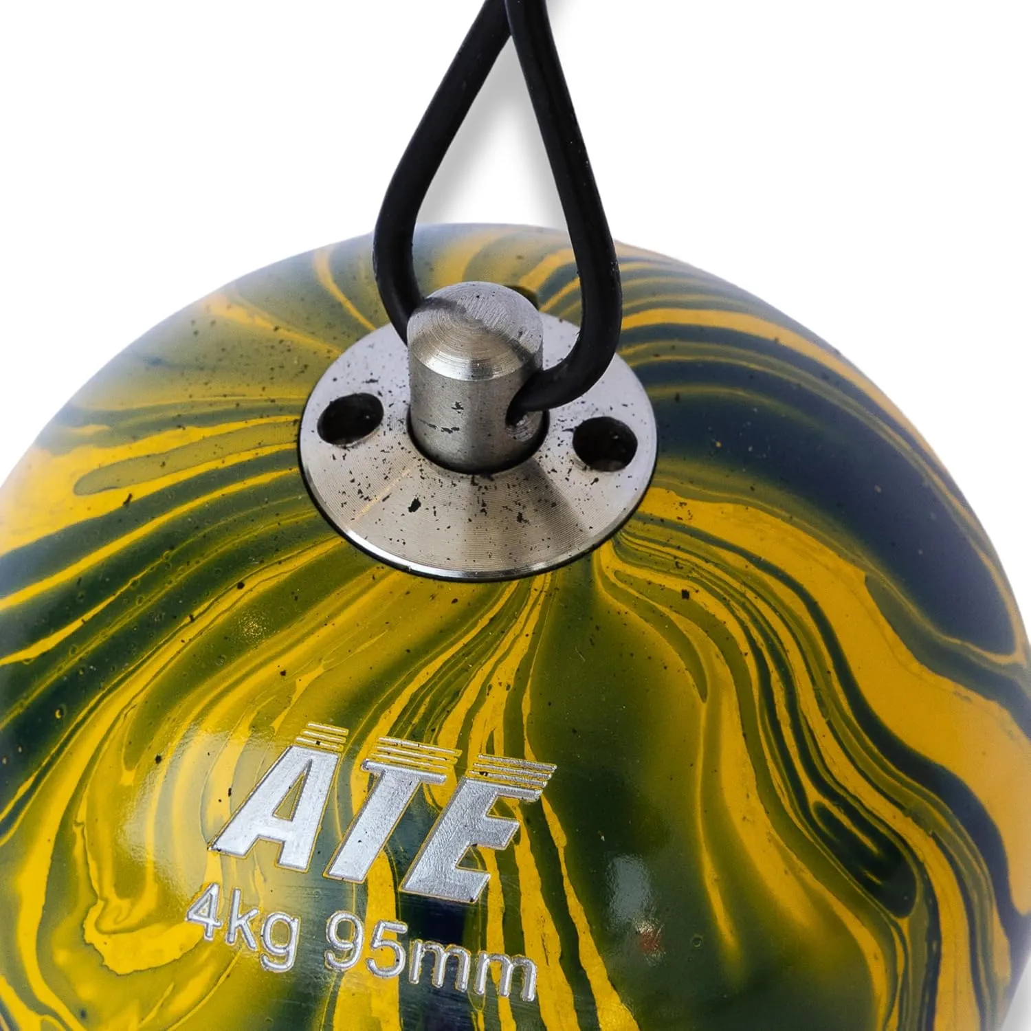 ATE High School Tierra Steel Hammer with Free Wire & Handle | Track & Field Hammer & Weight Throws | Galaxy Design with Hyper Spin Technology | Premium Performance (5.45KG - 103MM)