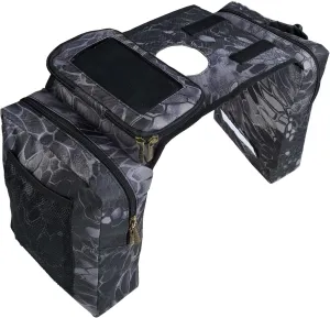 ATV Tank Bag Saddle Bag Waterproof Motorcycle Bag Compatible with Snowmobile Sportsman Scrambler FourTrax Grizzly UTV Hanging Storage Bag Phython