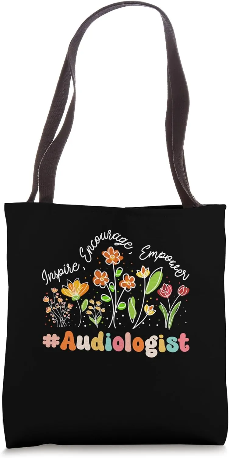 Audiologist Appreciation Week Teacher Back to School Tote Bag