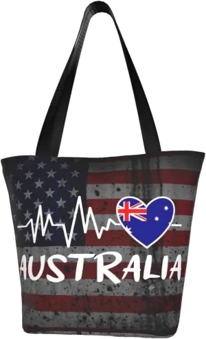 Australia Heartbeat Fashion Shoulder Bag Large Capacity For Man Or Woman