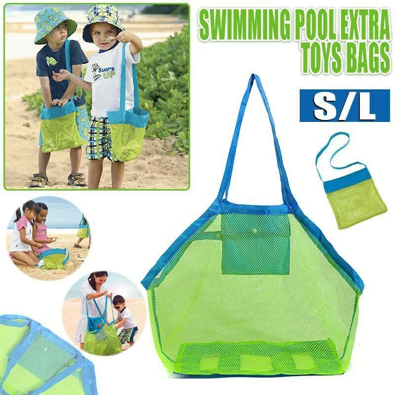 Bag Swimming Pool Extra Toys Bags Mesh Carrying Tote Sand-Away Beach Large Au