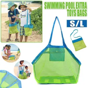 Bag Swimming Pool Extra Toys Bags Mesh Carrying Tote Sand-Away Beach Large Au
