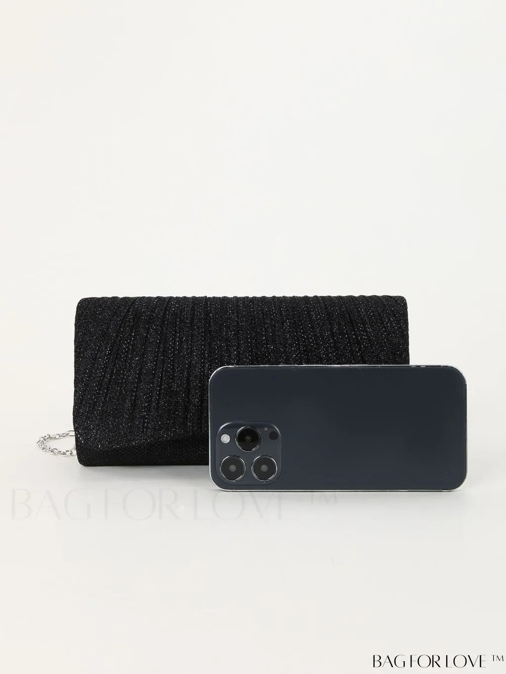 BagForLove - Chic and Compact Glitter Clutch Bag for Parties, Dances, Weddings